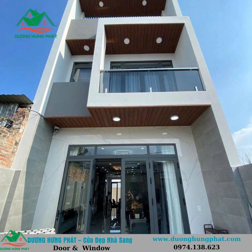 công trình cửa nhôm Xingfa tại Nhà Bè